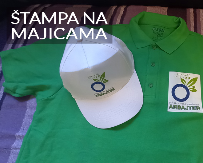 ŠTAMPA NA MAJICAMA